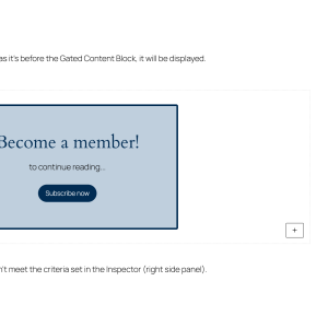 Gated Content Screenshot 3